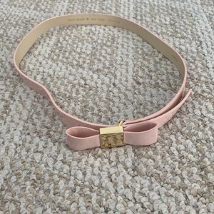 Kate Spade pale pink belt